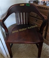 Vintage Howard T. Postels Arm Chair 1939 Director