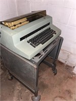 Vintage Typewriter and stand/cart