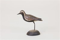 Miniature Shorebird by Unknown Carver w/ Crowell