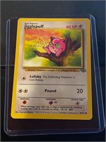 1999 Original OLD Jigglypuff Pokemon CARD