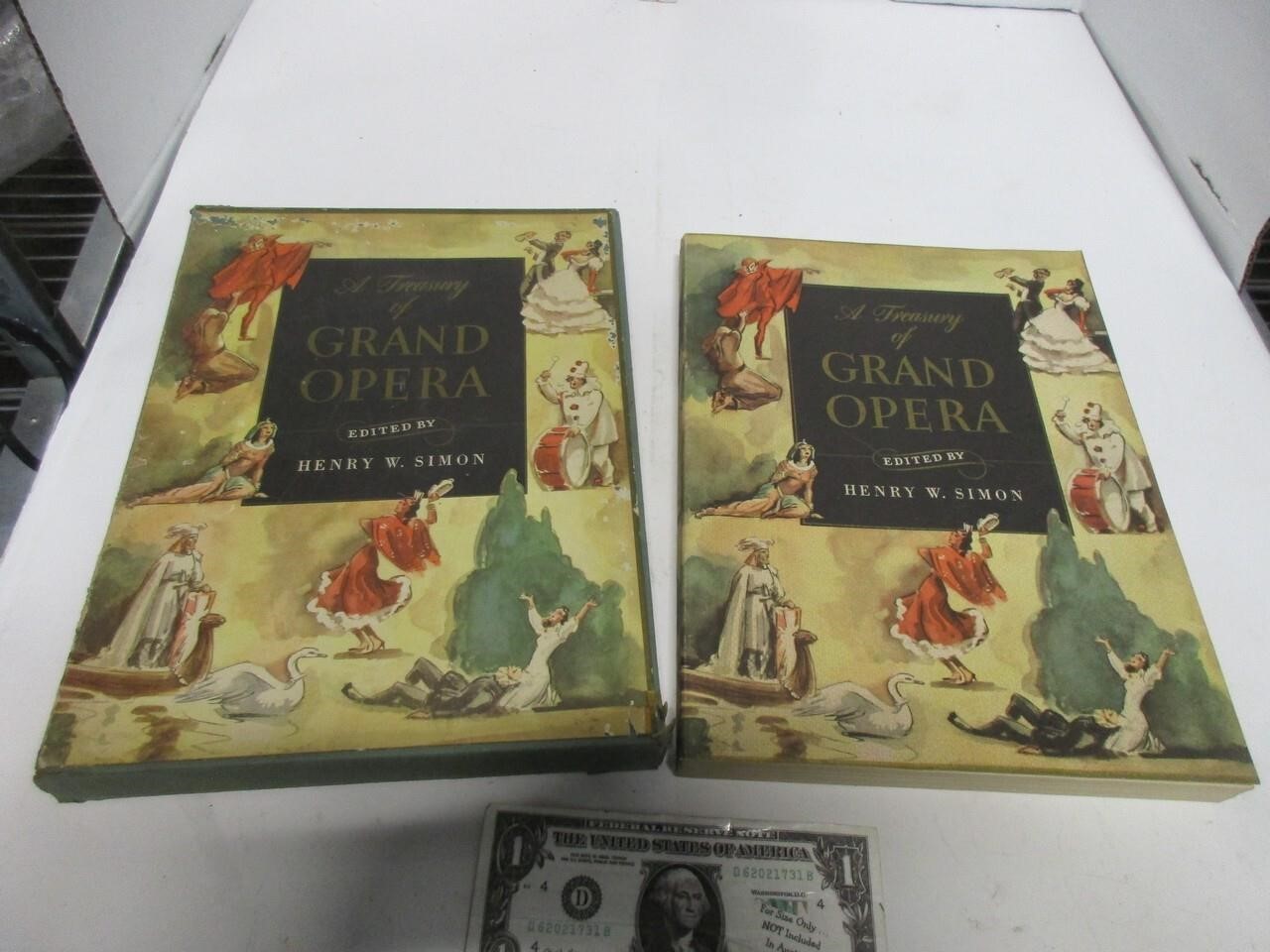 A treasury of grand opera book w/ sleeve