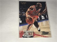 1996-97 Michael Jordan Fleer Card