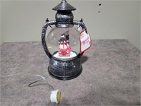 Lighted snow globe