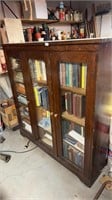 3 door bookshelf