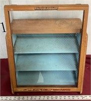 Vintage Shears And Scissors Store Display Case