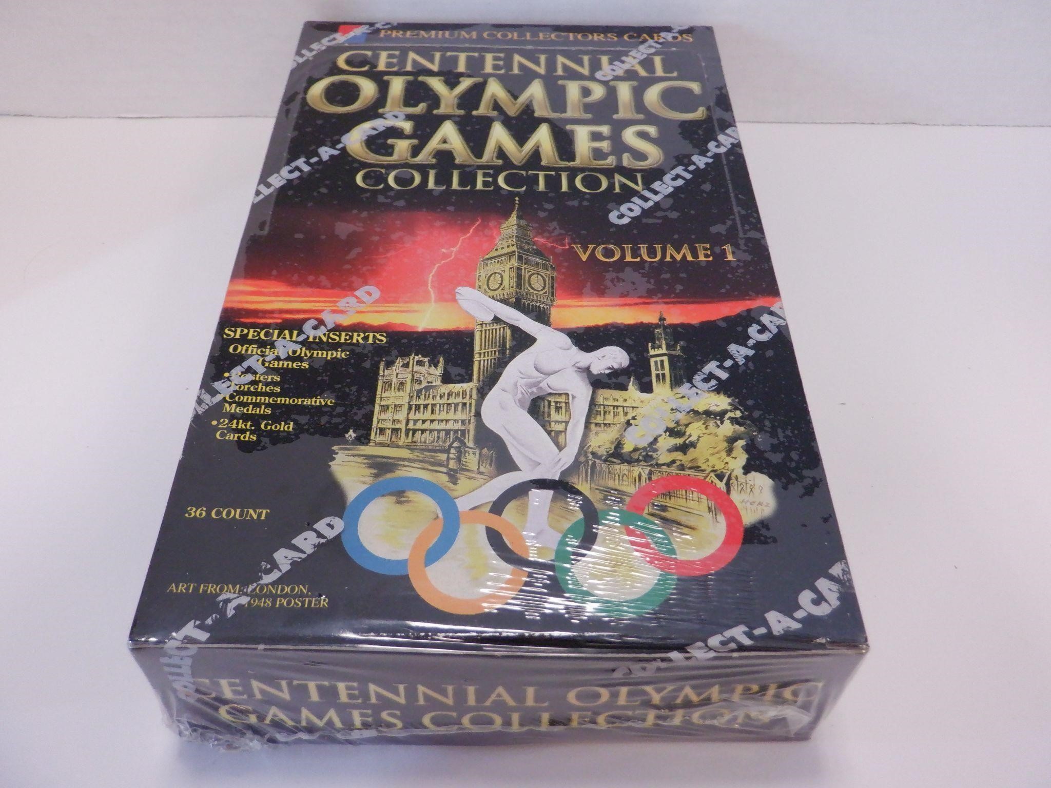 1996 COLLECT A CARD CENTENNIAL OLYMPIC UNOPENED