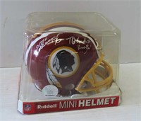 Signed Washington Redskins Mini Helmet