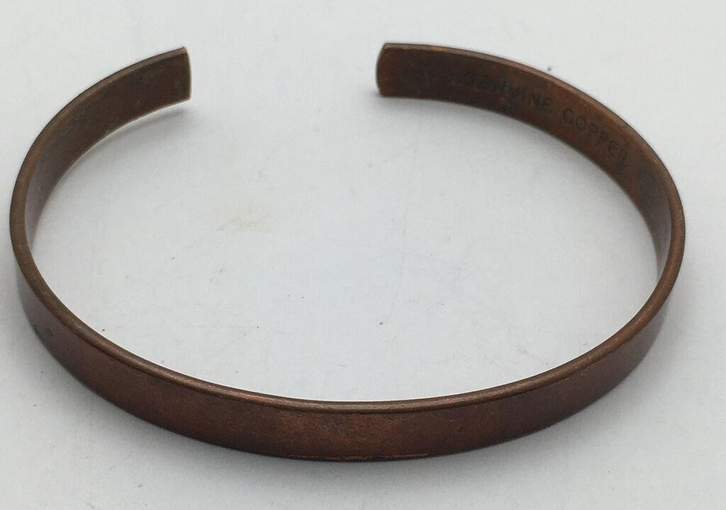 Genuine Copper Cuff Bracelet
