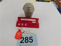 Vintage visor mileage calculator - Marathon