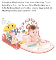 NEW Baby Piano Tummy Time Mat - Pink

*Assembly