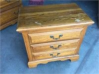 2 Drawer Night Stand, Matches Lot #826