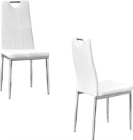 Best Master Furniture Crystal Dining Chairs, Qty 2