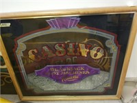 Casino Glass - Framed Piece (39 1/2" x 34")
