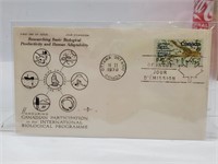 1970 Canadian First Day Cover Stamp Envelope