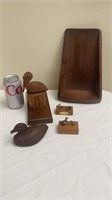 Wooden carved Ducks and more