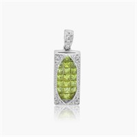 18K WHITE GOLD 1.32CT DIAMOND PENDANT