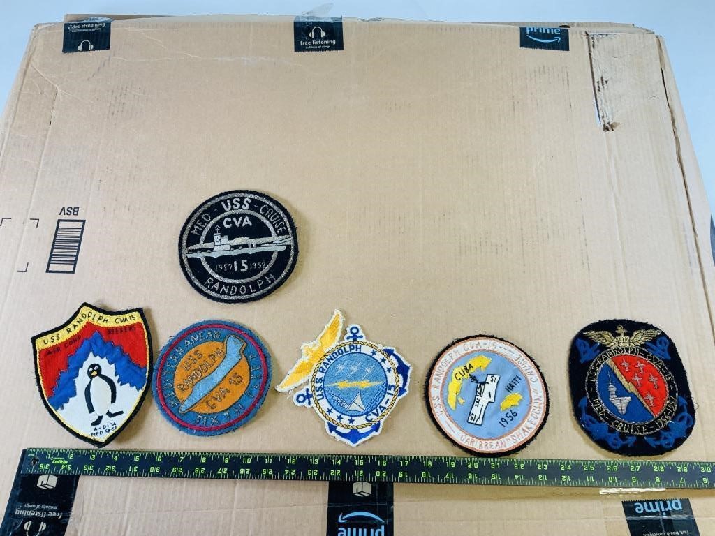 Collection of Naval Patches