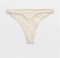 AERIE- Superchill High Cut Thong Underwear- L