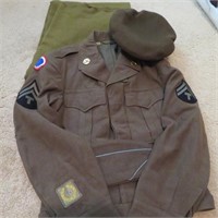 Military Uniform & Blanket