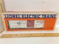 Lionel 1987 Christmas Car Nib