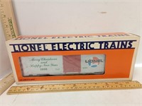 Lionel Christmas Car 1986 Nib