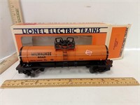 Lionel Milwaukee Road Tank Car  Nib