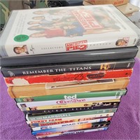 Stack of dvd's