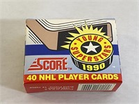 1990 Score Hockey Young Superstars Card Set