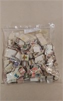 Large Bag Of World Stamps Incl. Bundles