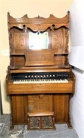 John M. Clark Antique Eastlake Pump Organ