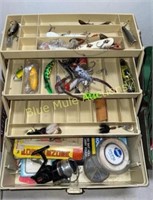 Tackle box & tackle