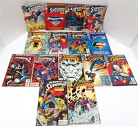 (15) DC SUPERMAN COMIC BOOKS