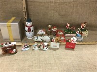 Avon Christmas, Folding box, Nesting Snow Family