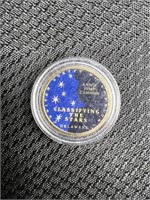 $1 Classifying The Stars Painted Coin