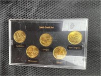 2005 Quarters Gold Set