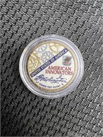 $1 First Patent Painted Coin