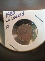 1883 V nickel