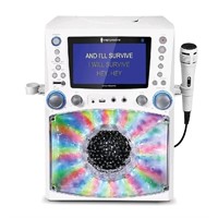 Singing Machine STVG785BTW Bluetooth Karaoke Machi