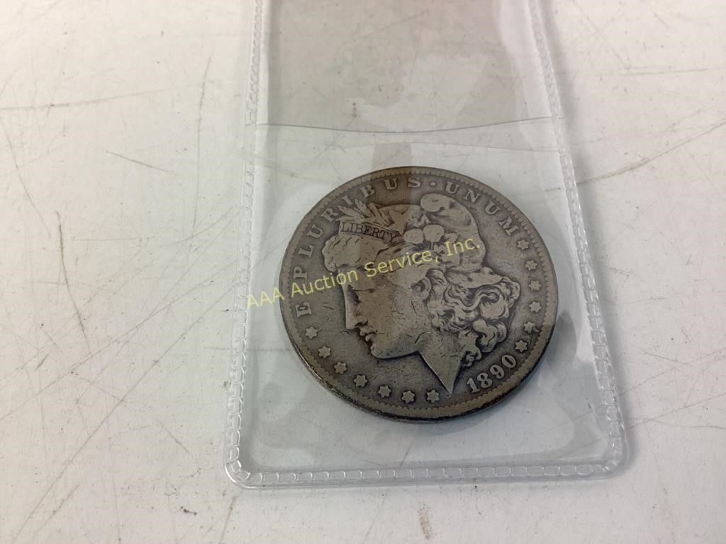 1890 Morgan Dollar Carson City Mint