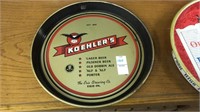 KOEHLER’S Beer tray