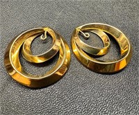 14k Gold Earring or Pendant Findings