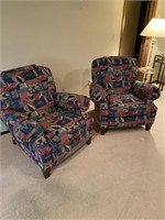 Pair Matching Reclining Arm Chairs-Clean!!