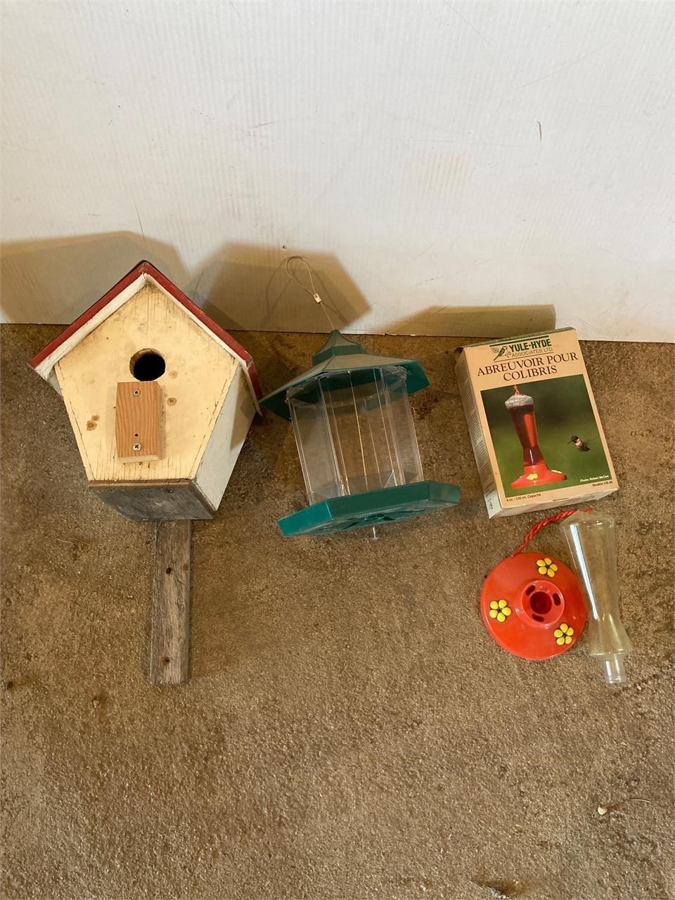 Bird House and feeders