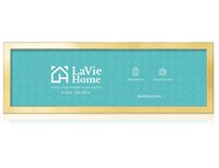 LaVie Home 8x24 Picture Frame Gold, Panoramic