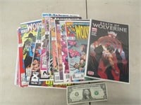 Lot of 20 Assorted Wolverine Marvel Comic Books