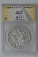 1890-S Morgan Silver Dollar