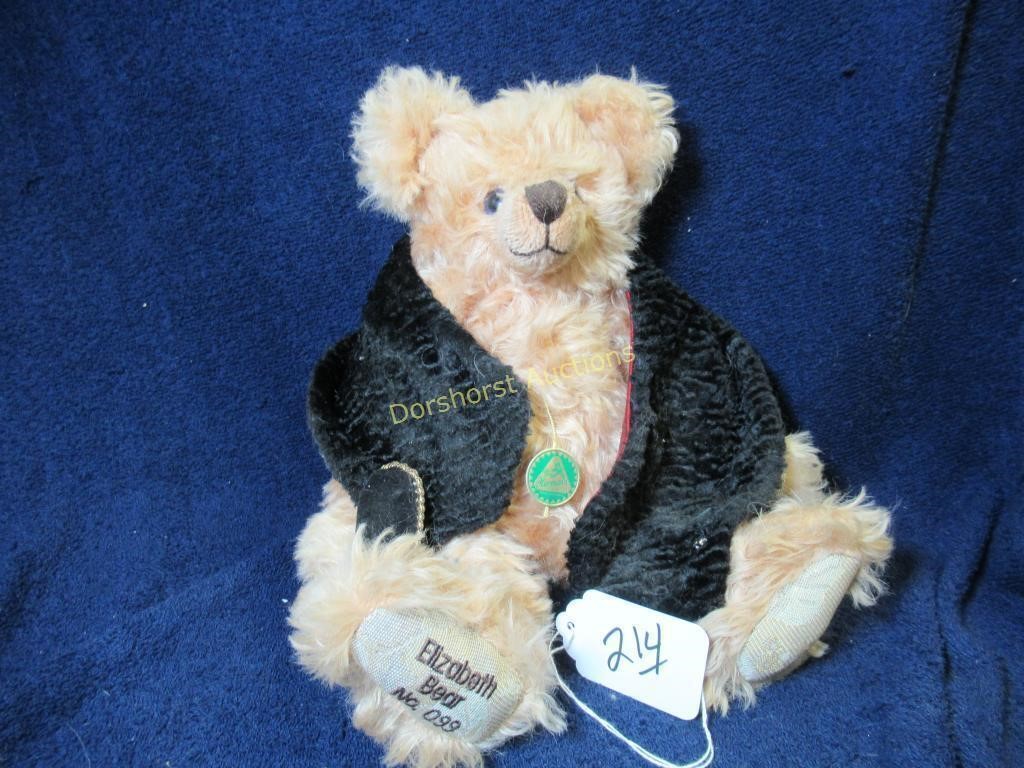 HERMAN TEDDY BEAR - NO BOX - 13"H