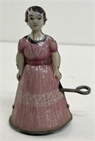 ANIQUE TIN DOLL WIND-UP TOY