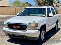 2001 GMC Yukon 4 Door SUV