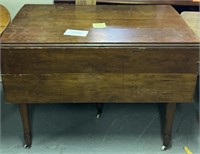 Vintage rectangular table (sides drop) 66x42x30